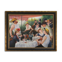 Hand Painted Reproduction Luncheon of the Boating Party by Pierre Auguste Renoir